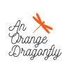 An Orange Dragonfly