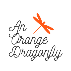 An Orange Dragonfly