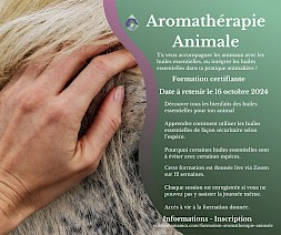 Formation Aromathérapie Animale