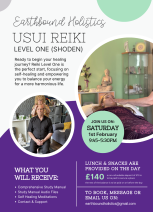 Usui Reiki Level One (Shoden) | One day in person course.